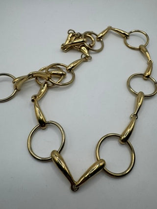 Vintage CHAPS by Ralph Lauren Gold Tone Choker