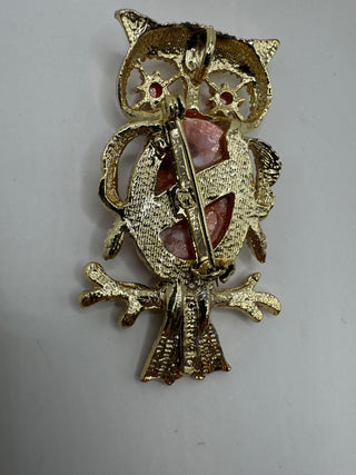 Vintage Gerrys Owl Brooch