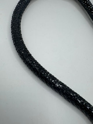 Black Mesh Snake Choker