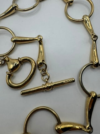 Vintage CHAPS by Ralph Lauren Gold Tone Choker
