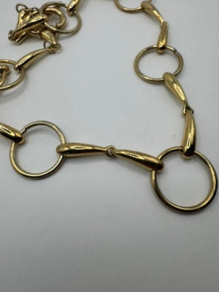 Vintage CHAPS by Ralph Lauren Gold Tone Choker