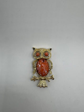 Vintage Gerrys Owl Brooch