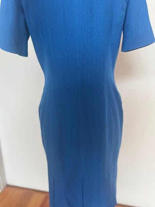 Stunning Blue Oleg Cassini Dress - Size 8-10