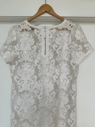 Trellis Cooper Size 14 Lace Shift Dress