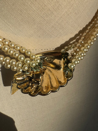 Stunning Trifari Costume Necklace 1970s