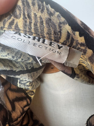 Short Sleeve vintage animal print shirt