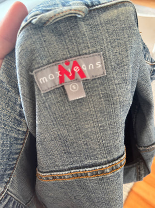 Y2K Max Denim Jacket Size Small