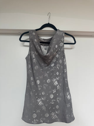 Gorgeous Y2K Cowl Neck Short Sleeve Top Size 8-10