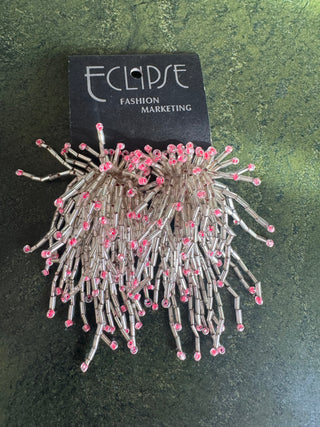 Vintage Beaded Starburst earrings