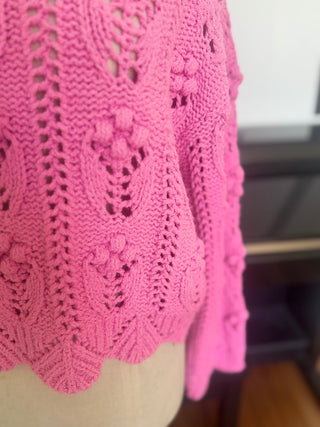 Zara Summery Knit Top  - Size 8-10