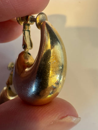 Vintage Napier Gold Tone Earrings