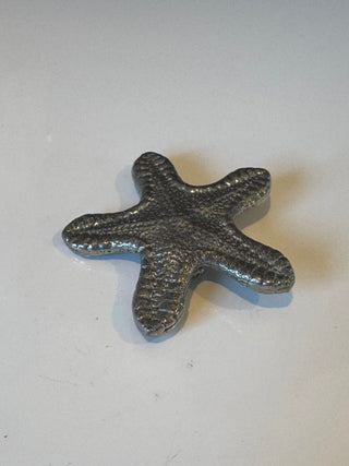 Starfish Pewter Brooch