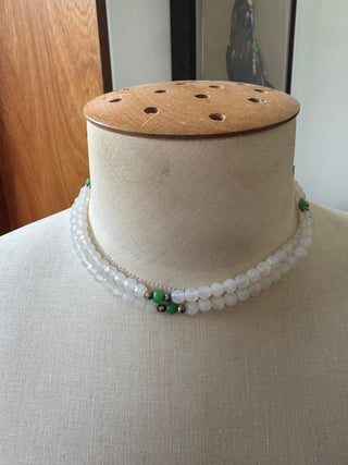 Milky Crystal Necklace