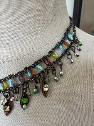 Vintage costume Y2K Costume choker