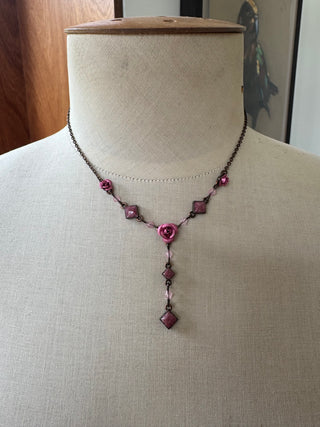 Vintage AVON rose Necklace