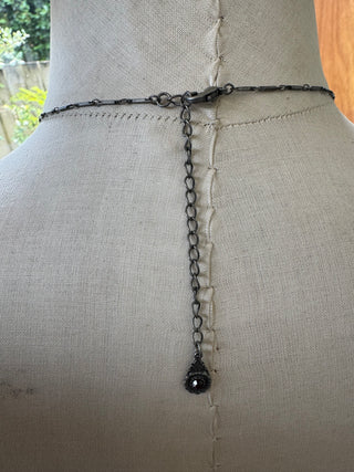 Vintage Red Glass Necklace