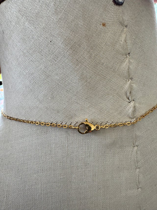 Vintage Gold Plate Pendant