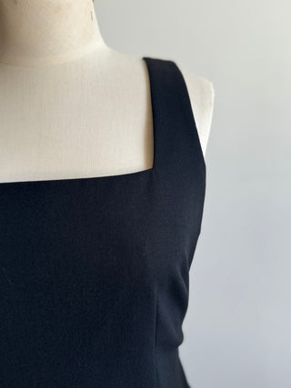 Classic 90s Black Mini Dress - Size 10