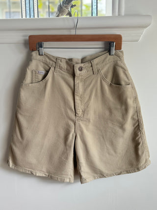 Vintage Lee Beige Denim Shorts