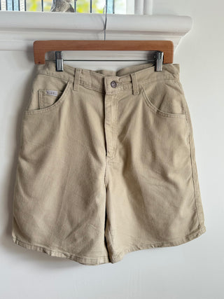 Vintage Lee Beige Denim Shorts