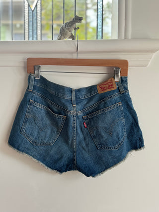 Low waisted Levi Denim Shorts