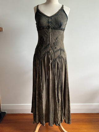 90's Grunge Boho Gyspy Dress Size S-M