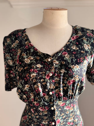 Floral 90s dress