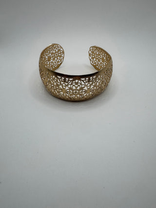 Rose Gold Costume Filigree Cuff