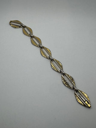 Vintage Gold Tone Link Bracelet