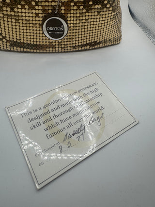 Vintage 1977 Oroton Bag with Original Packaging