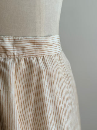 Vintage Silk Pleated Skirt