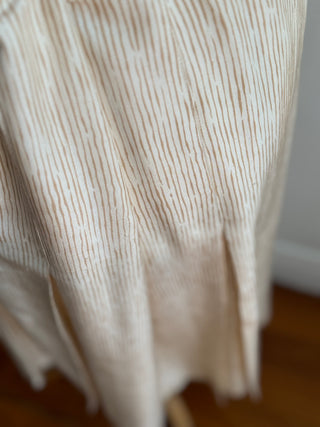 Vintage Silk Pleated Skirt