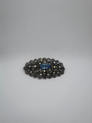Antique Filigree Cast Brooch