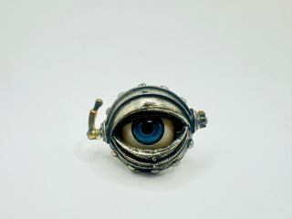 Steampunk Automation Eye Metal Mechanical Ring