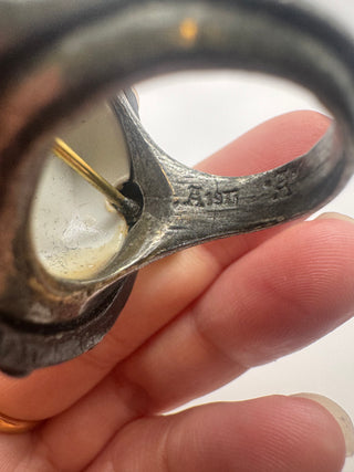 Steampunk Automation Eye Metal Mechanical Ring