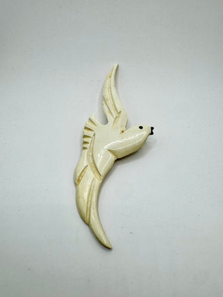 Vintage Celluloid Bird Brooch