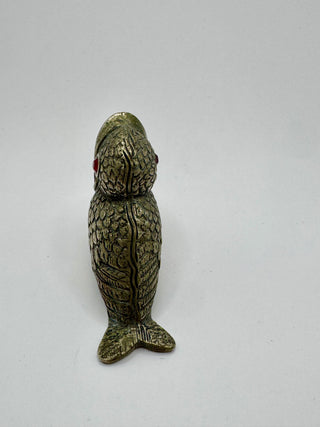 Victorian Baby Bird Match Stick Holder