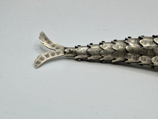 Vintage Articulated Fish Brooch/Pendant