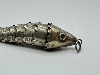 Vintage Articulated Fish Brooch/Pendant