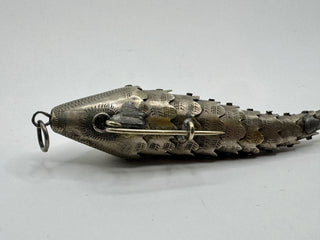 Vintage Articulated Fish Brooch/Pendant