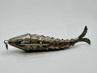 Vintage Articulated Fish Brooch/Pendant