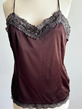 Chocolate Brown Cami - Size L