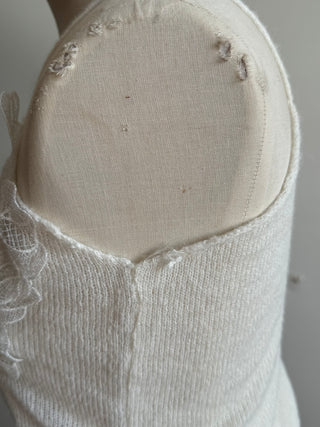 Knit Tank with Appliqué details