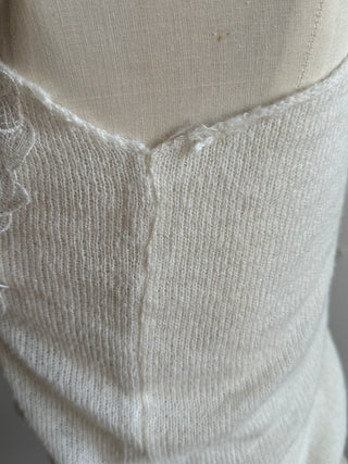 Knit Tank with Appliqué details