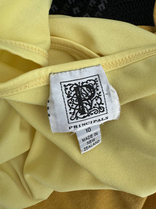 Vintage Principals Tank - Buttery Yellow