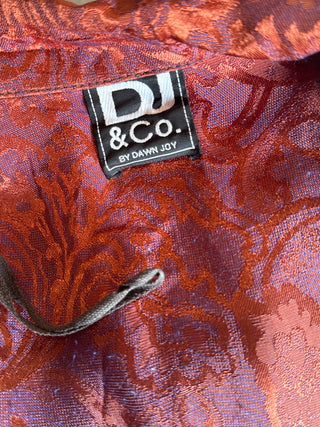 Vintage 80s Lightweight Bronze Blazer