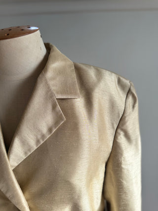 Vintage Kevin Berkahn Silk Blazer Size 10-16