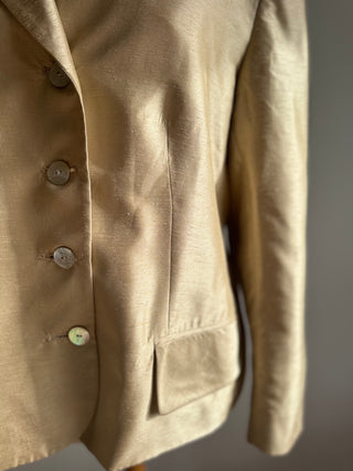 Vintage Kevin Berkahn Silk Blazer Size 10-16