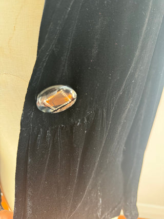 Black Velvet Jacket - Size S-M