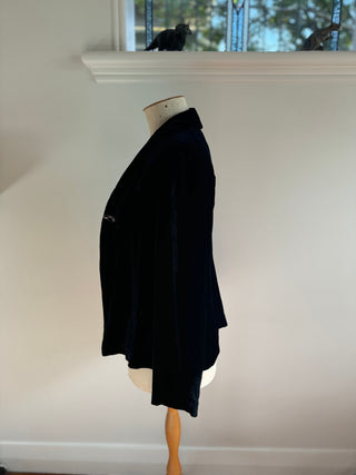 Black Velvet Jacket - Size S-M